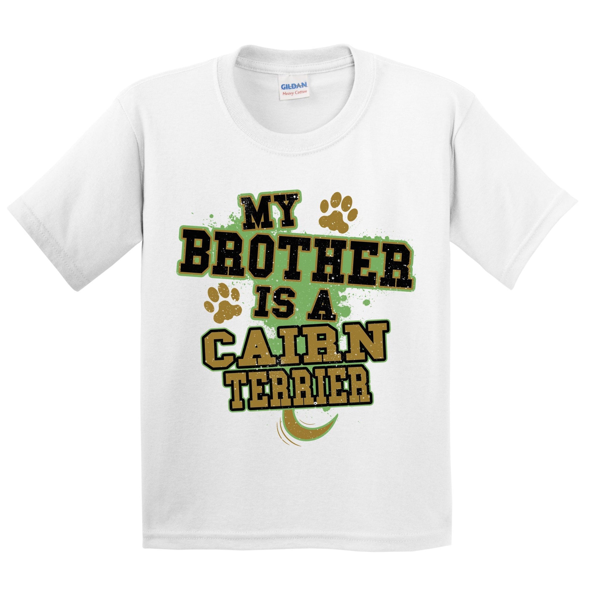 My Brother Is A Cairn Terrier Funny Dog Kids Youth T-Shirt