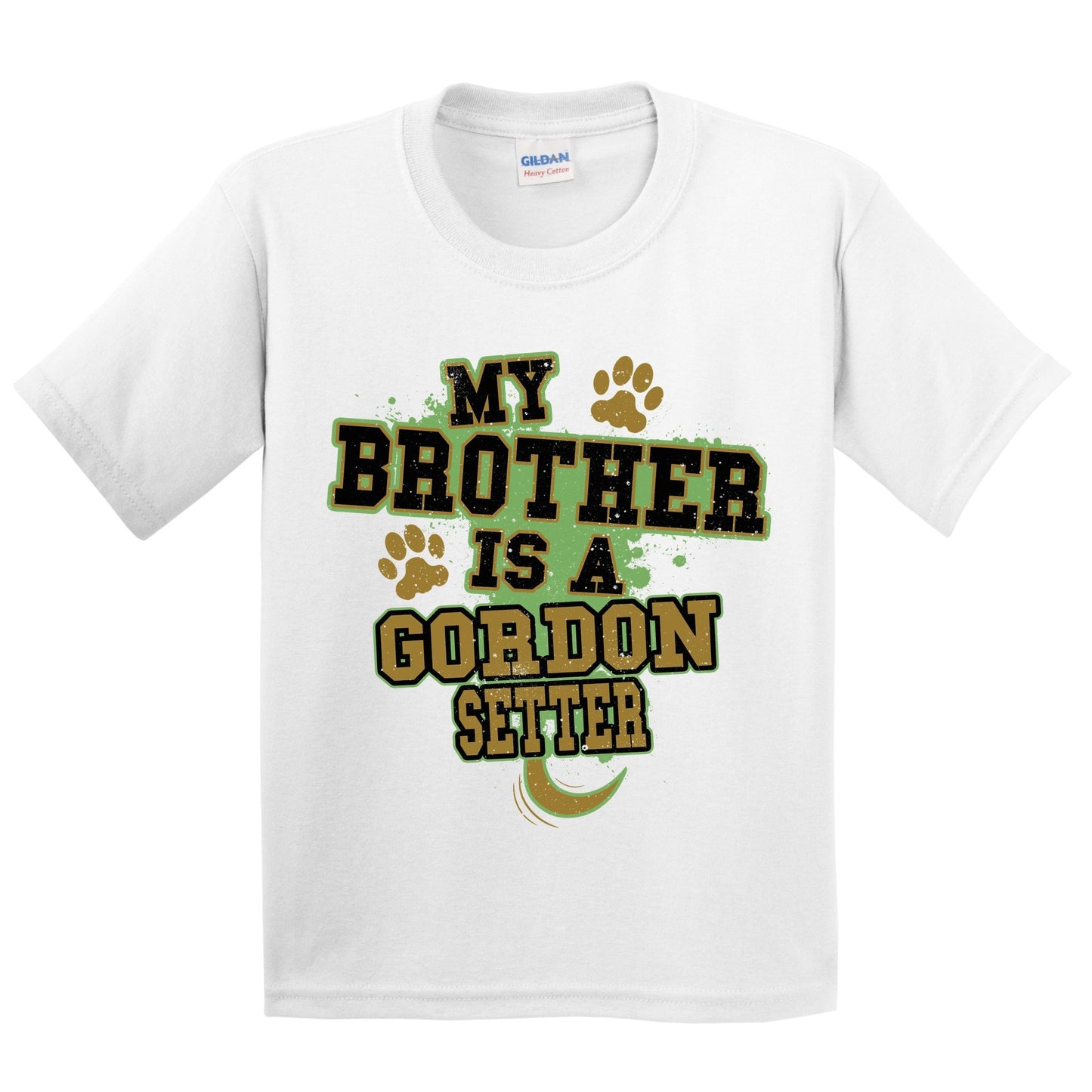 My Brother Is A Gordon Setter Funny Dog Kids Youth T-Shirt