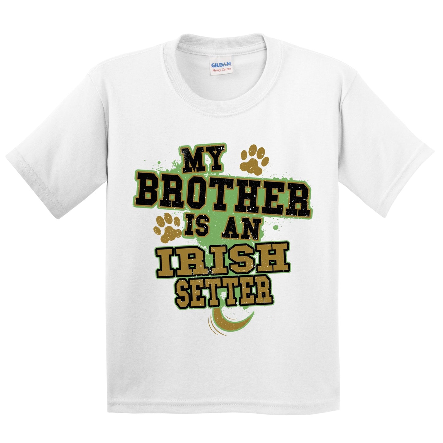 My Brother Is An Irish Setter Funny Dog Kids Youth T-Shirt