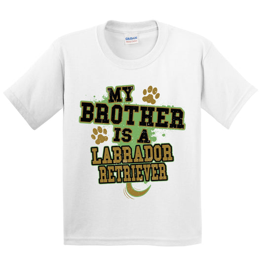 My Brother Is A Labrador Retriever Funny Dog Kids Youth T-Shirt