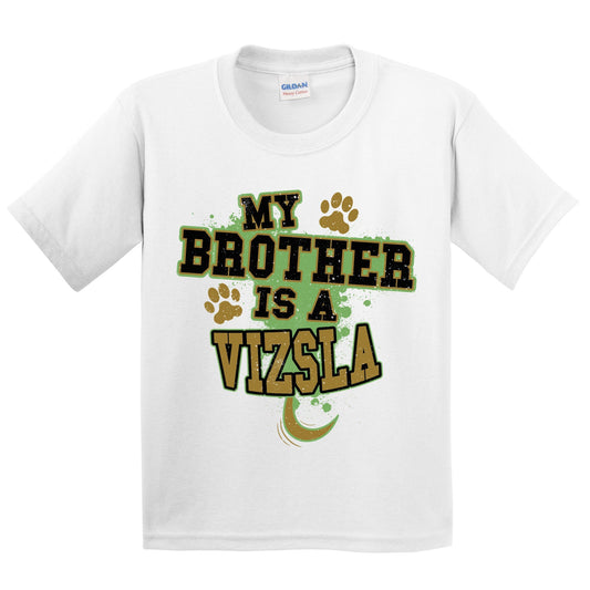 My Brother Is A Vizsla Funny Dog Kids Youth T-Shirt