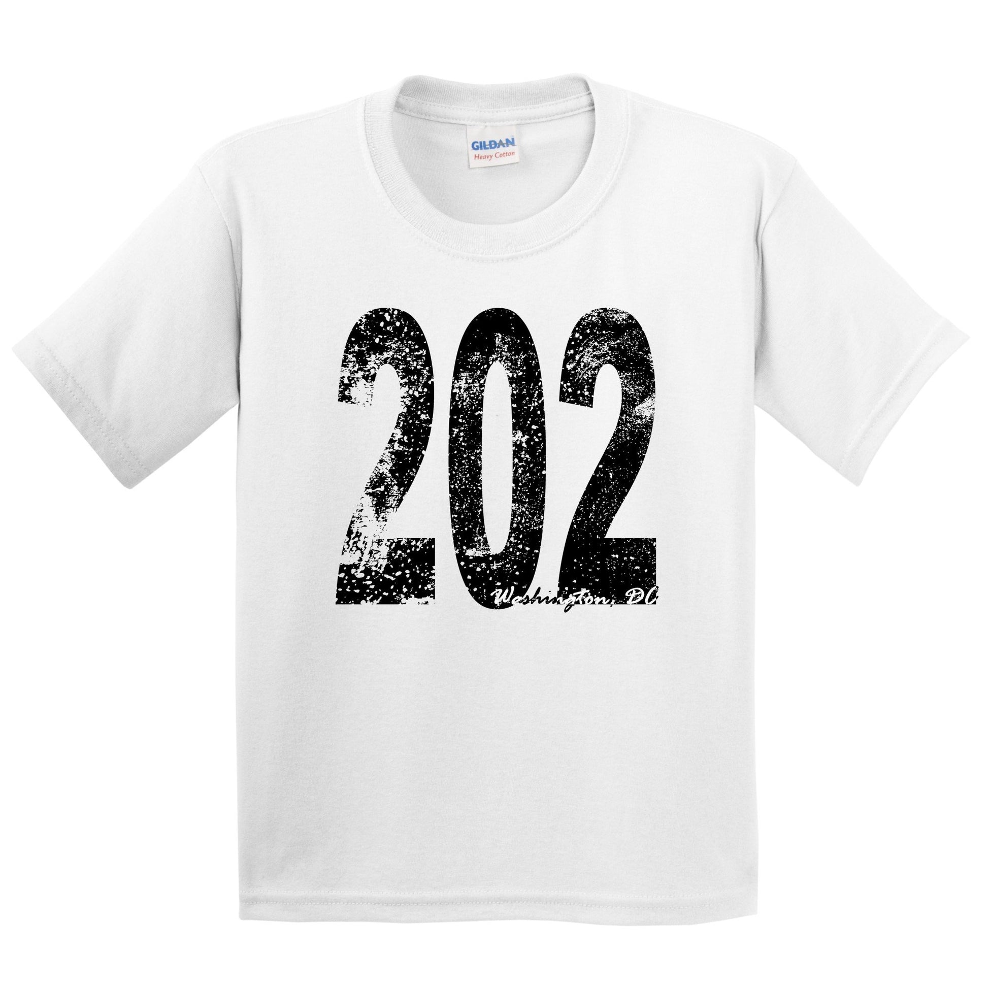 202 Washington DC Area Code Kids Youth T-Shirt