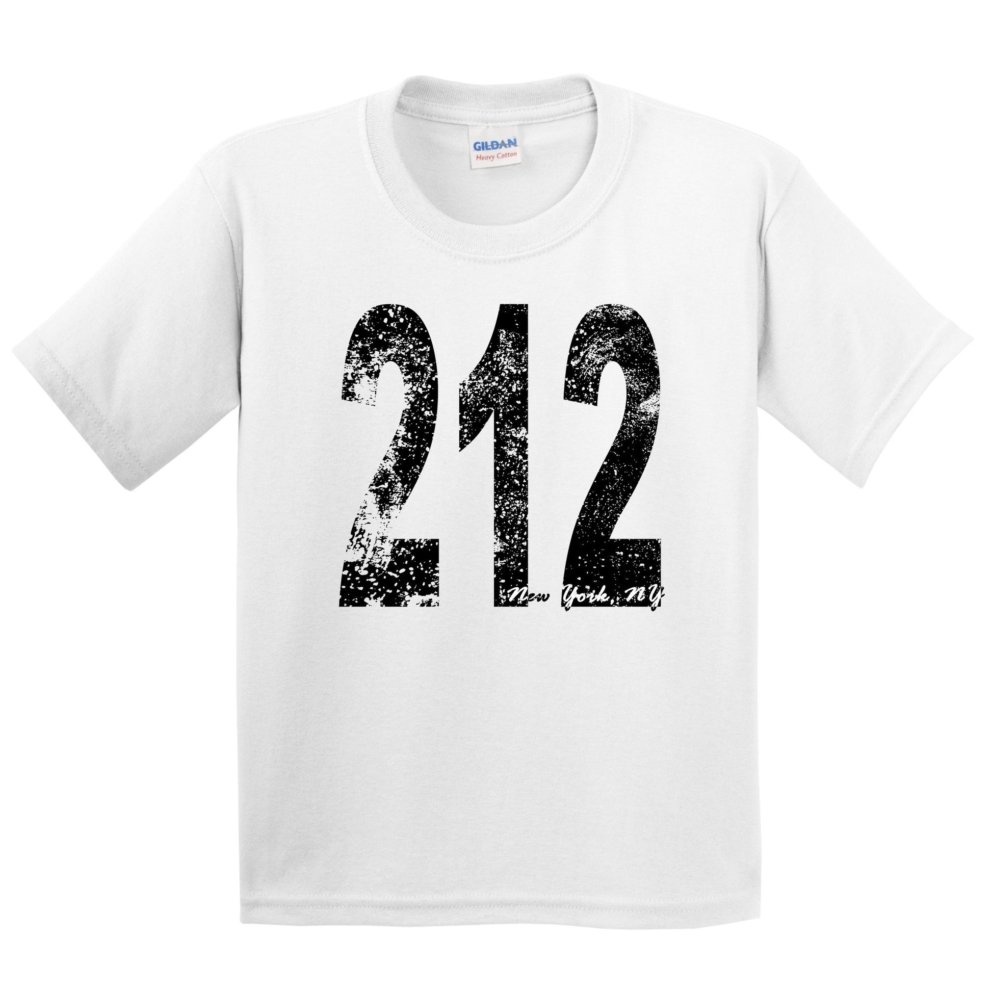 212 New York City Area Code Kids Youth T-Shirt