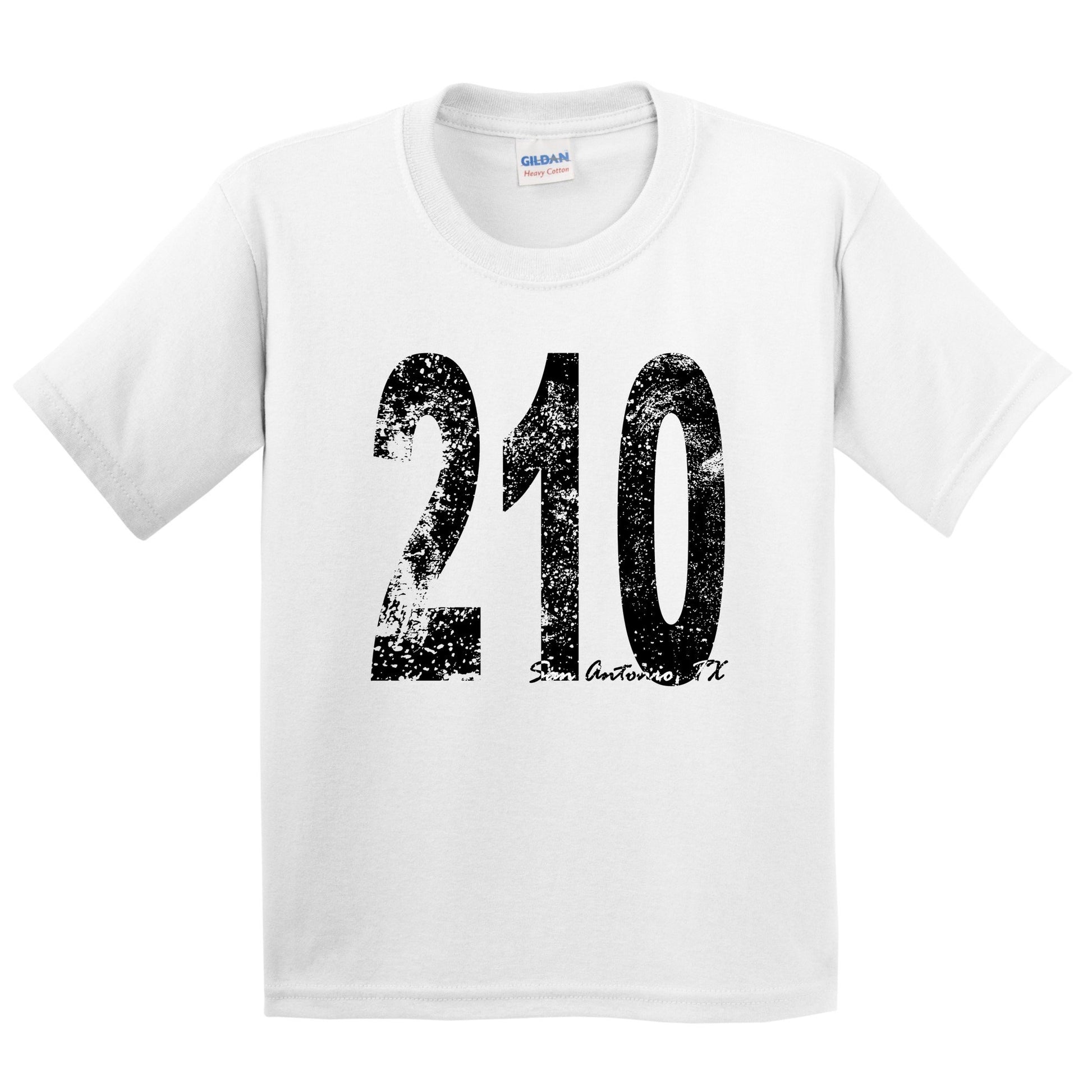 210 San Antonio Texas Area Code Kids Youth T-Shirt