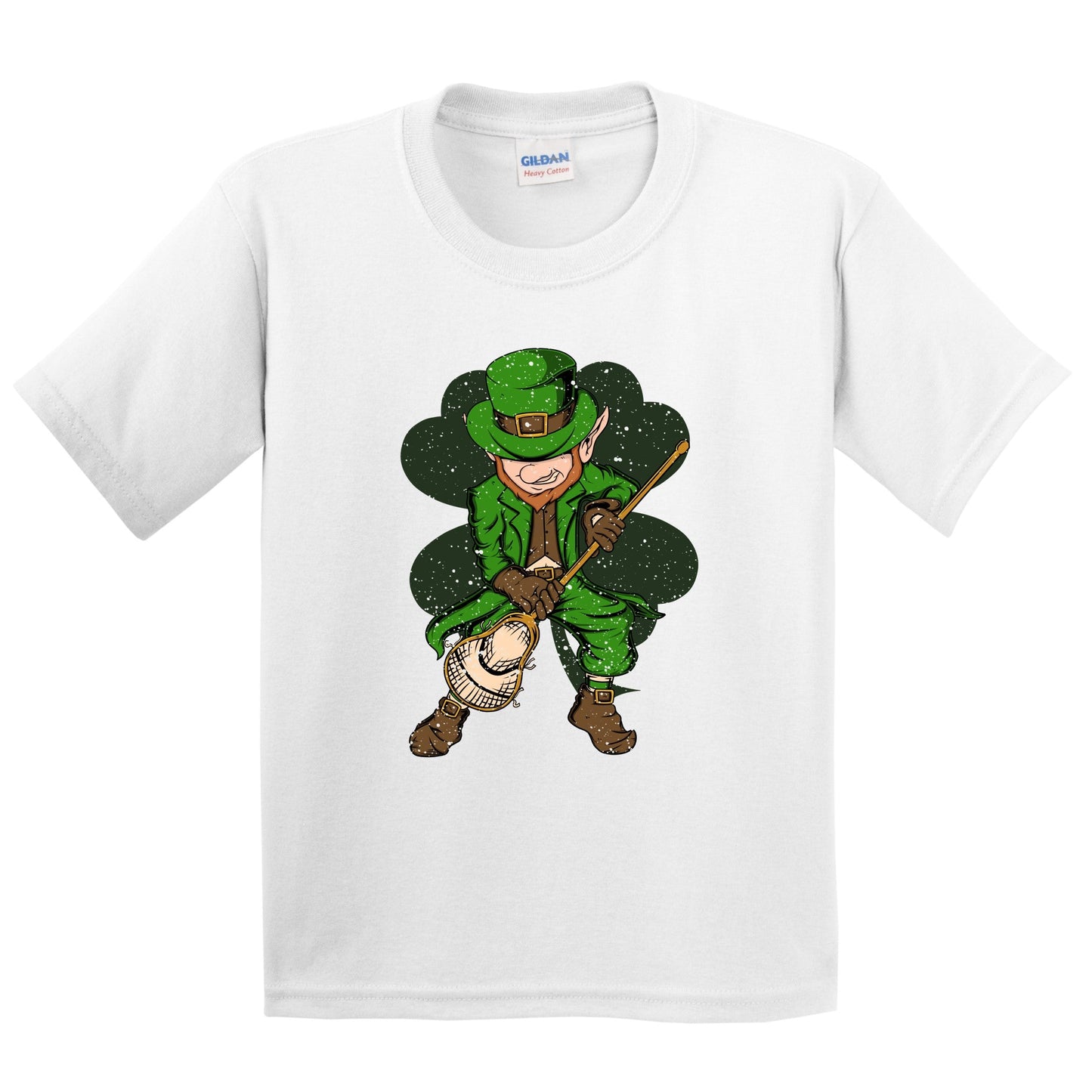Lacrosse Player Leprechaun St. Patrick's Day Lacrosse Youth T-Shirt