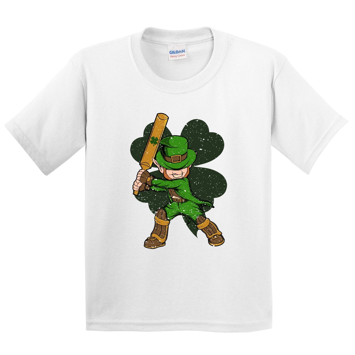 Cricket Player Leprechaun St. Patrick's Day Cricket Youth T-Shirt