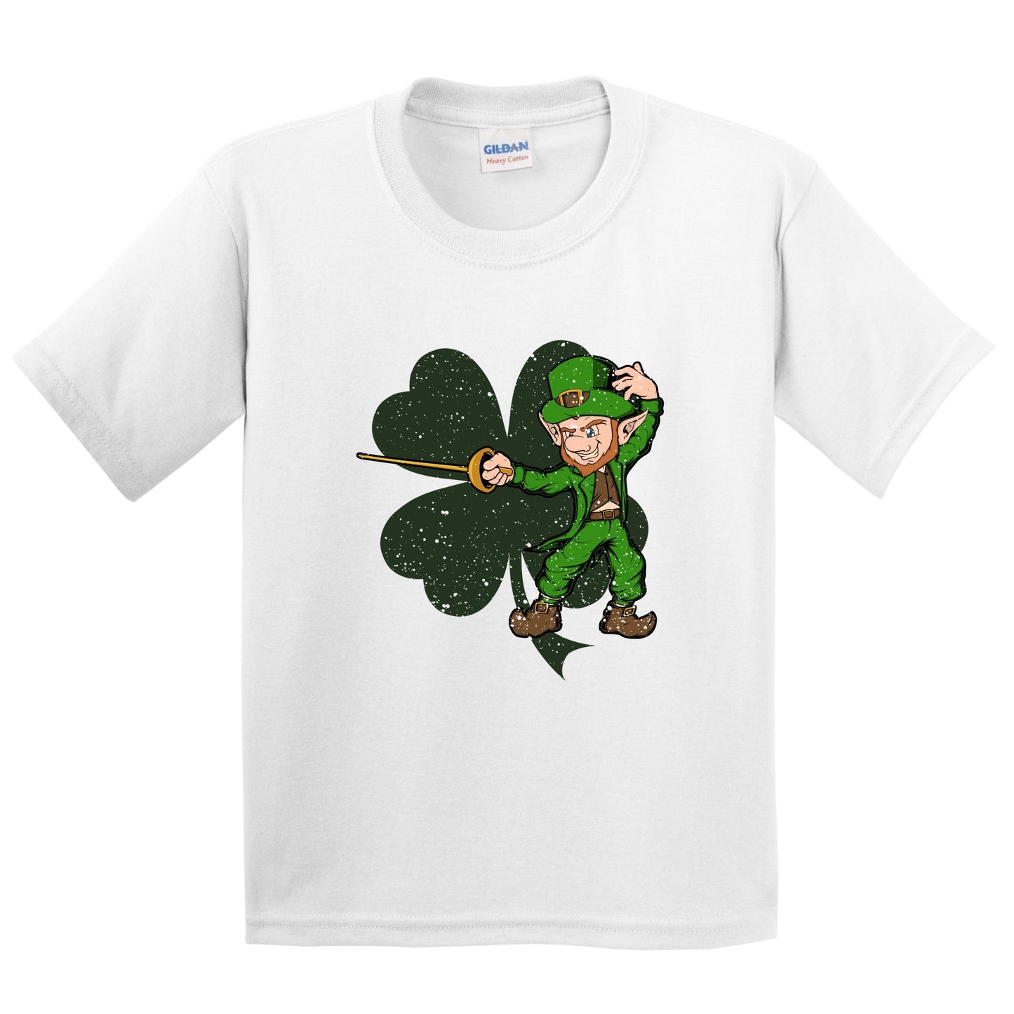 Fencer Leprechaun St. Patrick's Day Fencing Youth T-Shirt