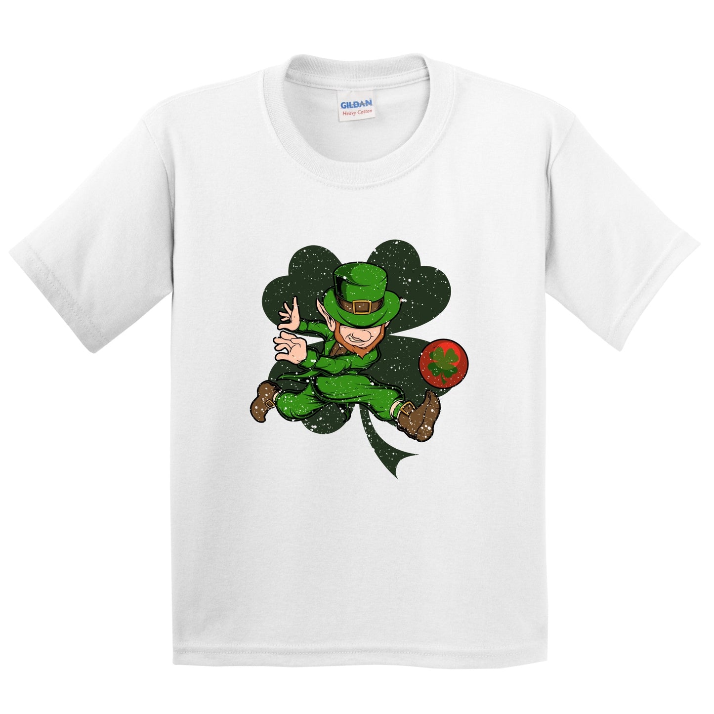 Kickball Player Leprechaun St. Patrick's Day Kickball Youth T-Shirt