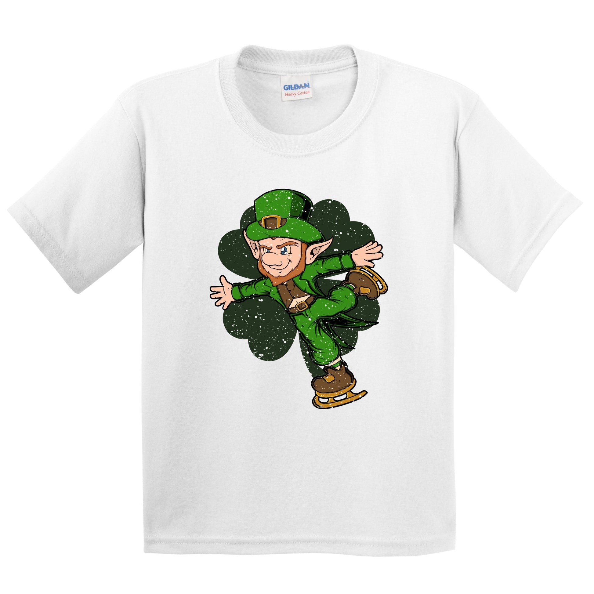 Figure Skater Leprechaun St. Patrick's Day Figure Skating Youth T-Shirt