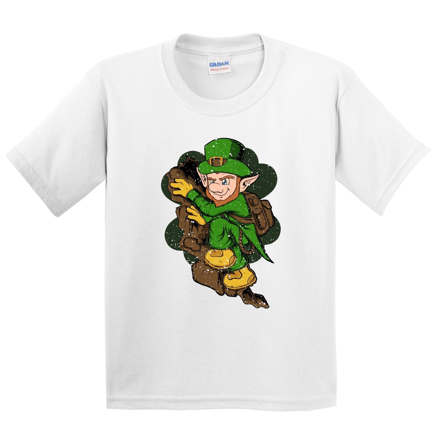 Rock Climber Leprechaun St. Patrick's Day Rock Climbing Youth T-Shirt