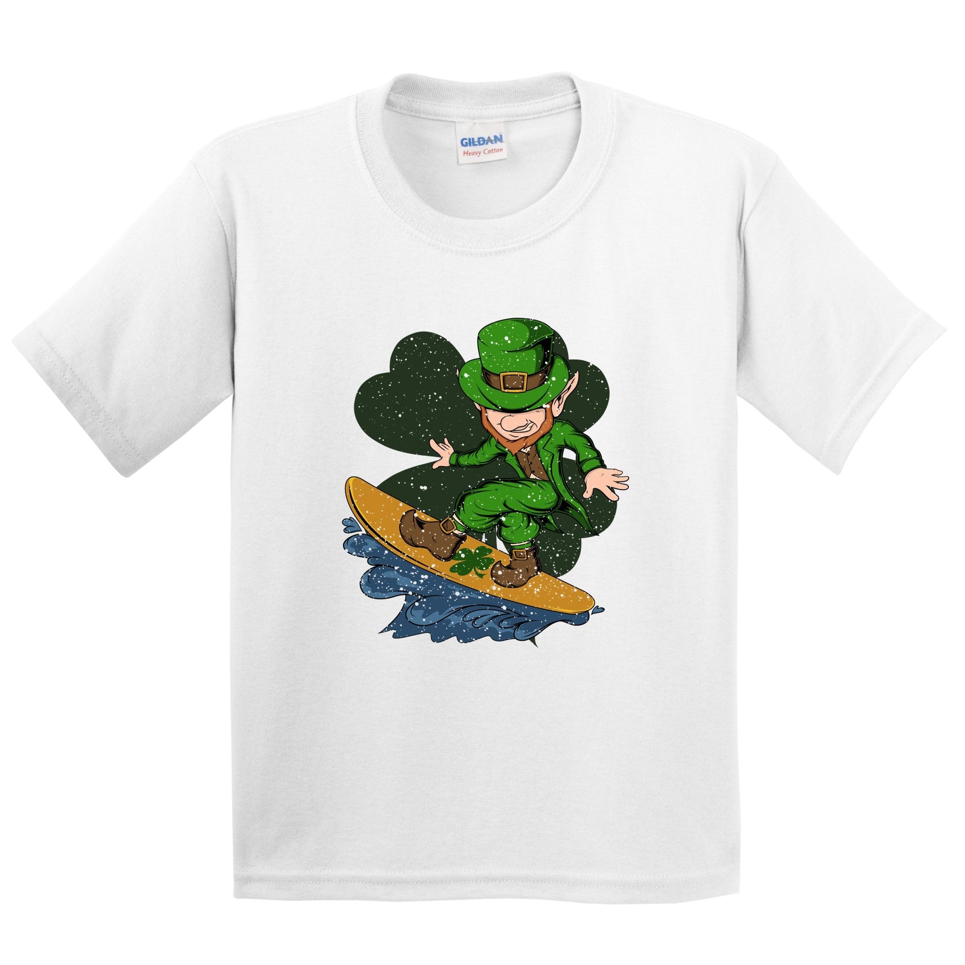 Surfer Leprechaun St. Patrick's Day Surfing Youth T-Shirt