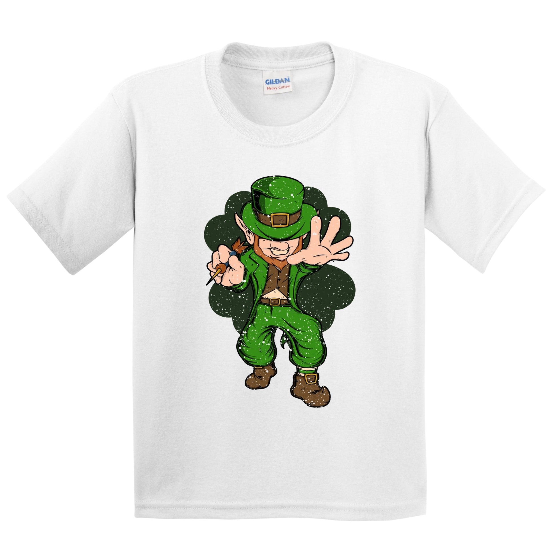 Darts Player Leprechaun St. Patrick's Day Darts Youth T-Shirt