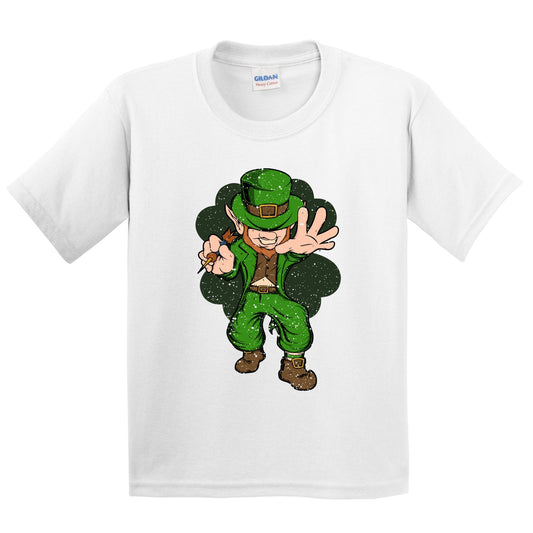 Darts Player Leprechaun St. Patrick's Day Darts Youth T-Shirt