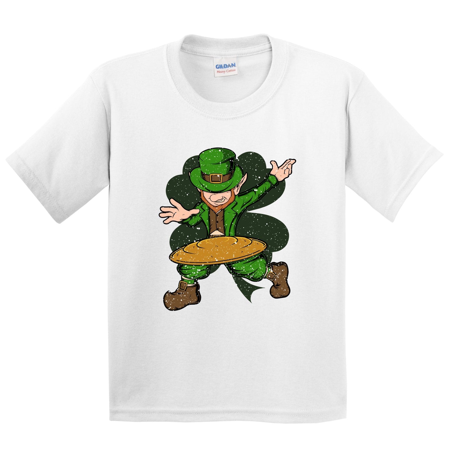 Disc Golfer Leprechaun St. Patrick's Day Disc Golf Youth T-Shirt