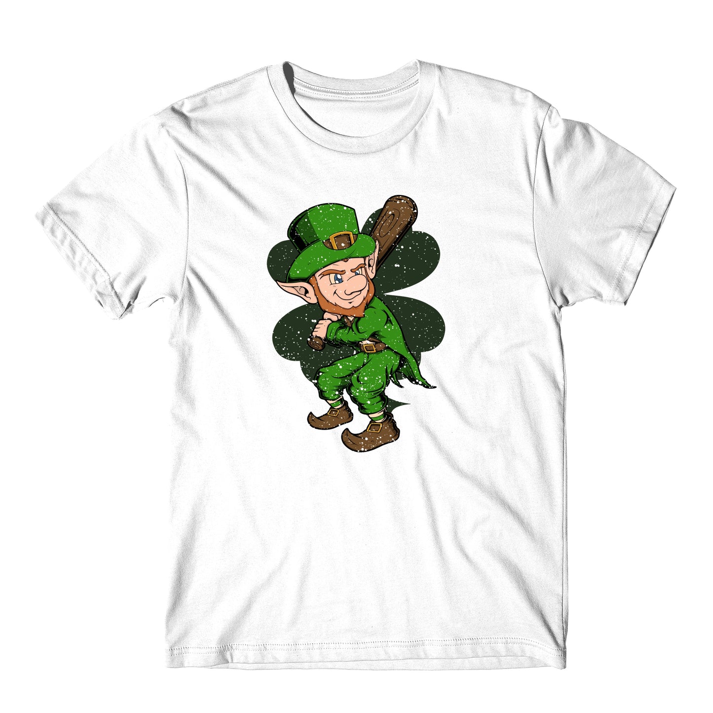 Baseball Player Leprechaun St. Patrick's Day Baseball T-Shirt