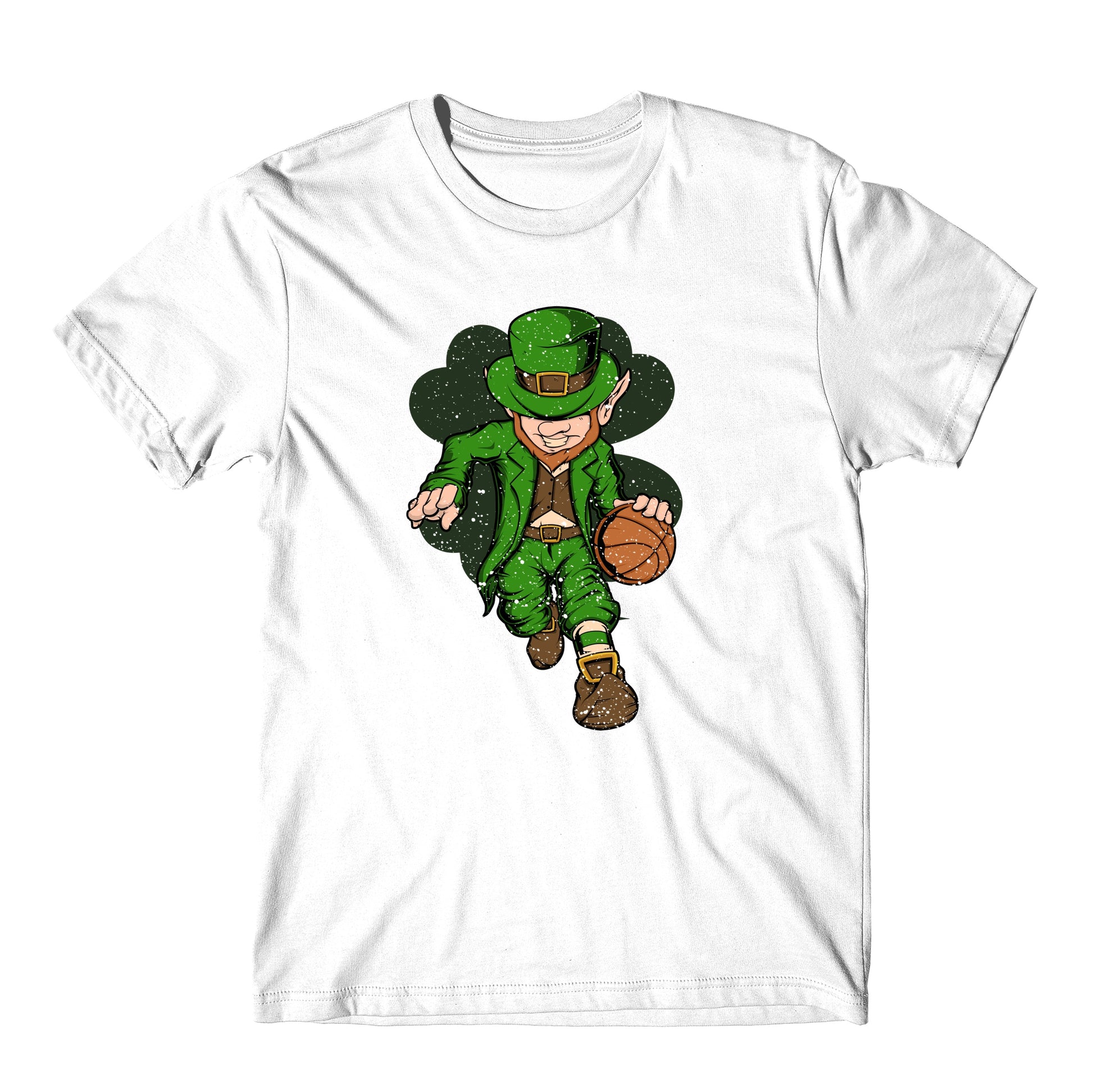 Basketball Player Leprechaun St. Patrick's Day Basketball T-Shirt