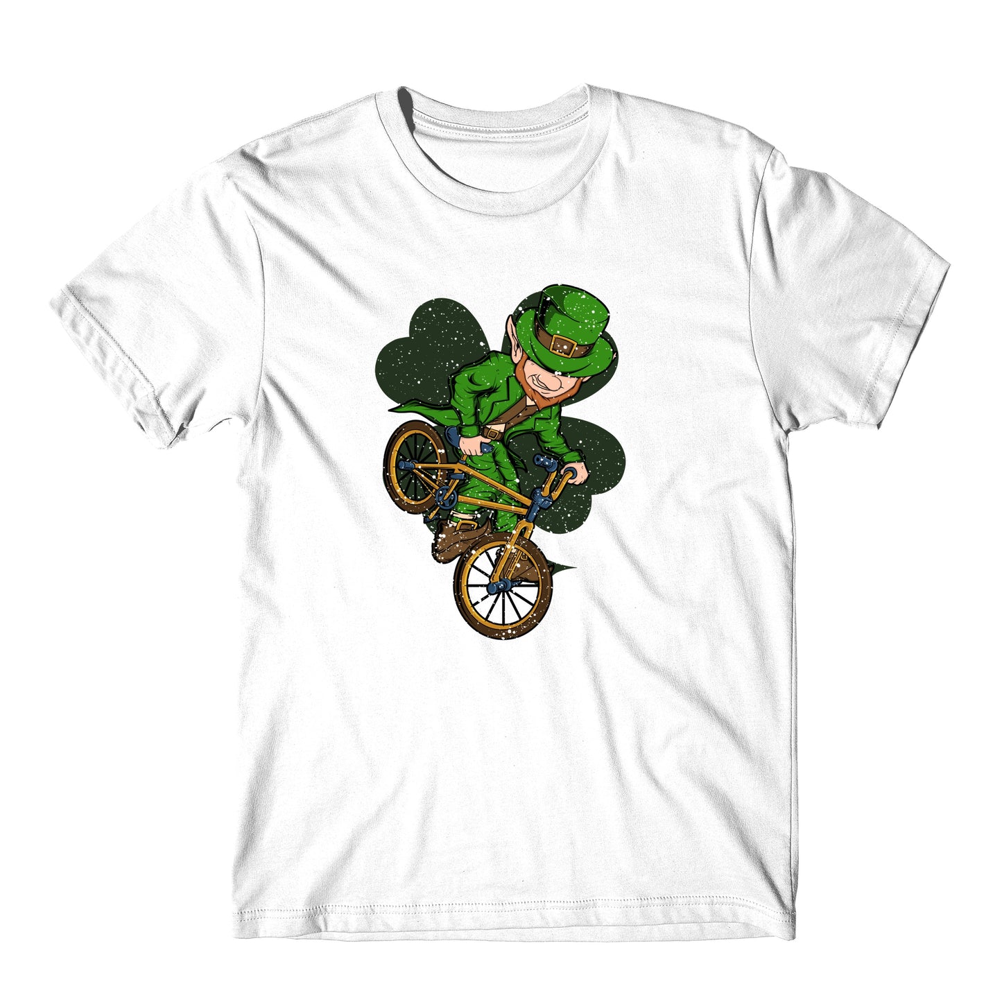 BMX Rider Leprechaun St. Patrick's Day BMX Bike T-Shirt