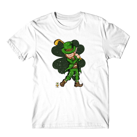 Golfer Leprechaun St. Patrick's Day Golf Golfing T-Shirt