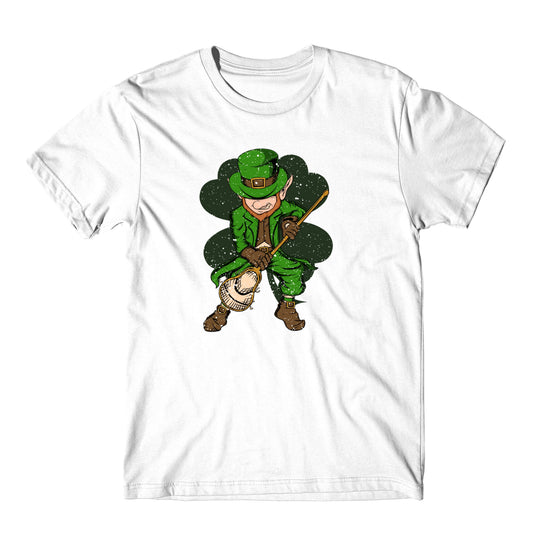 Lacrosse Player Leprechaun St. Patrick's Day Lacrosse T-Shirt