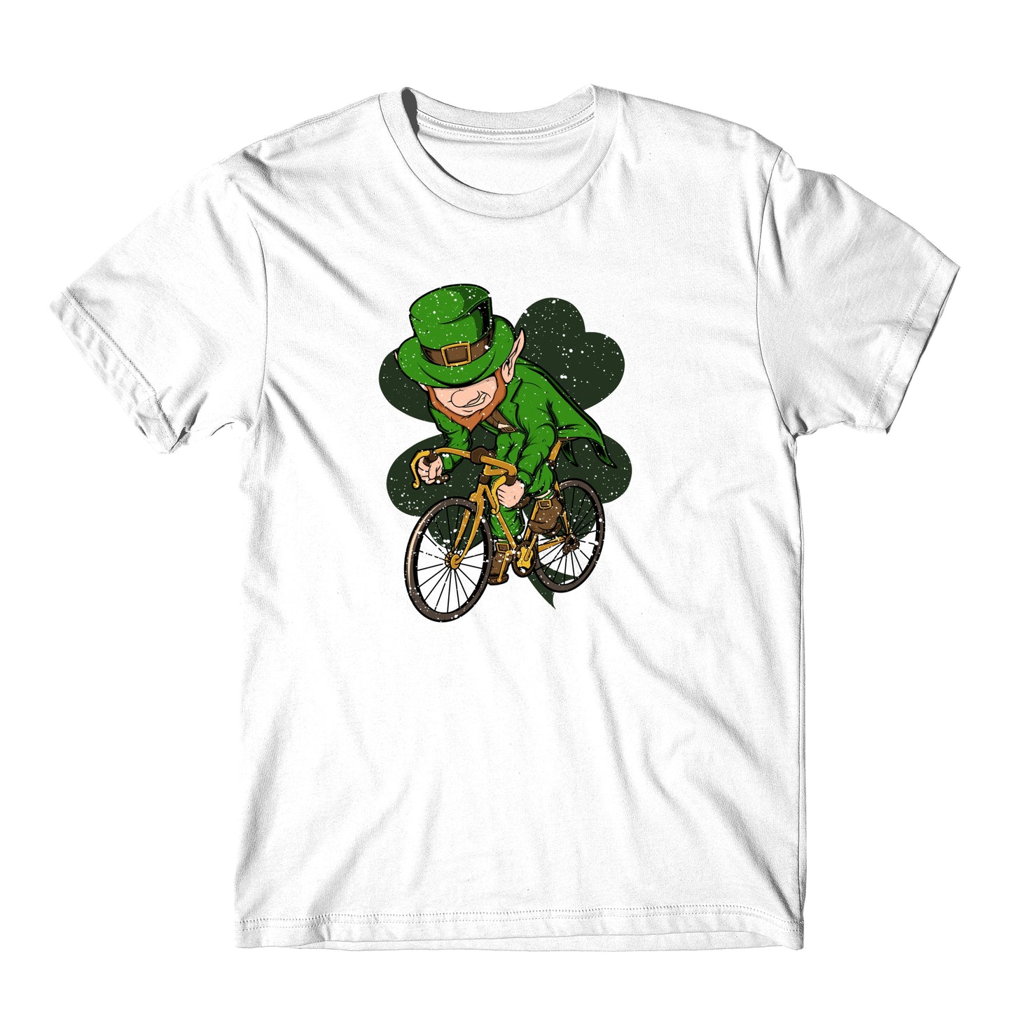 Cyclist Leprechaun St. Patrick's Day Cycling T-Shirt