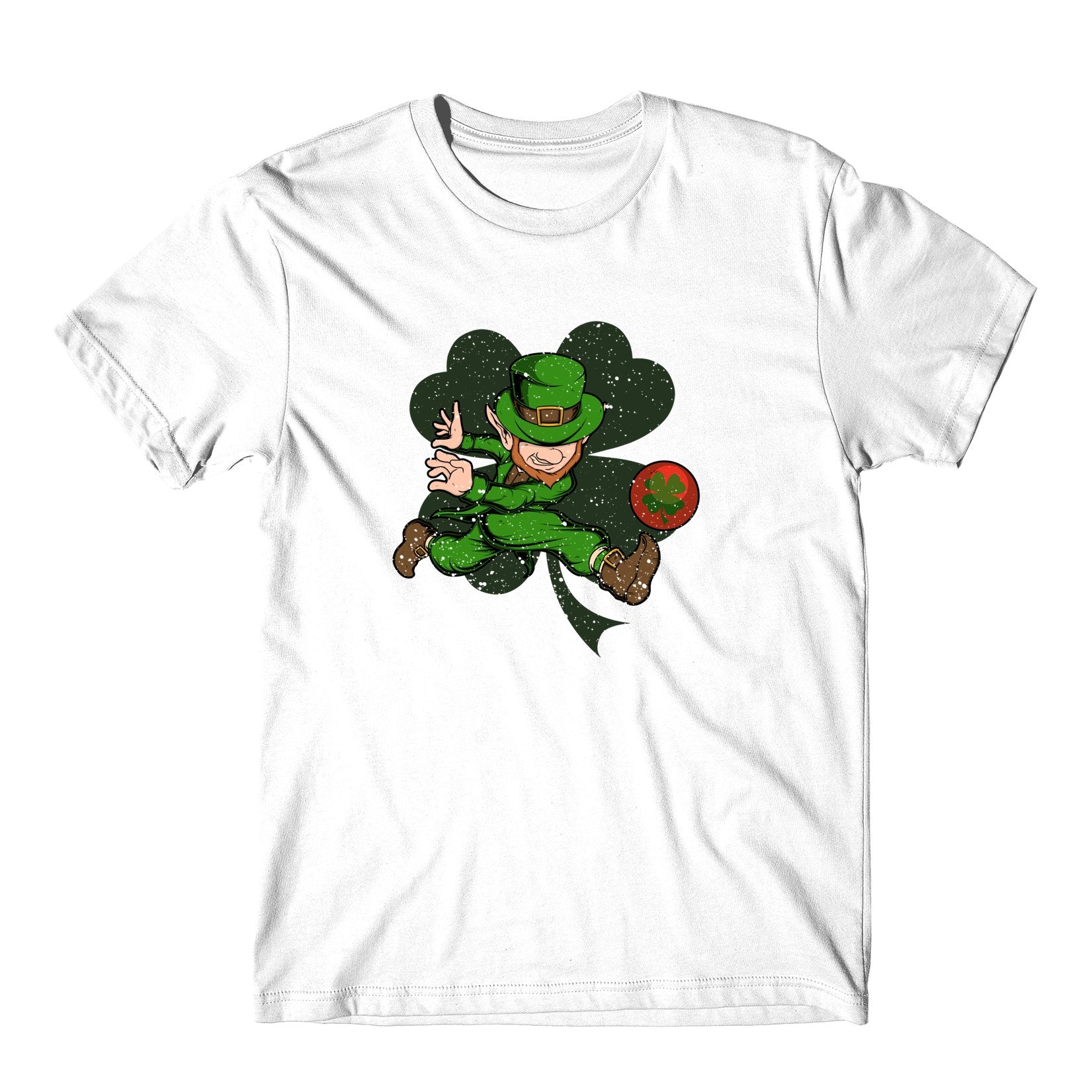 Kickball Player Leprechaun St. Patrick's Day Kickball T-Shirt