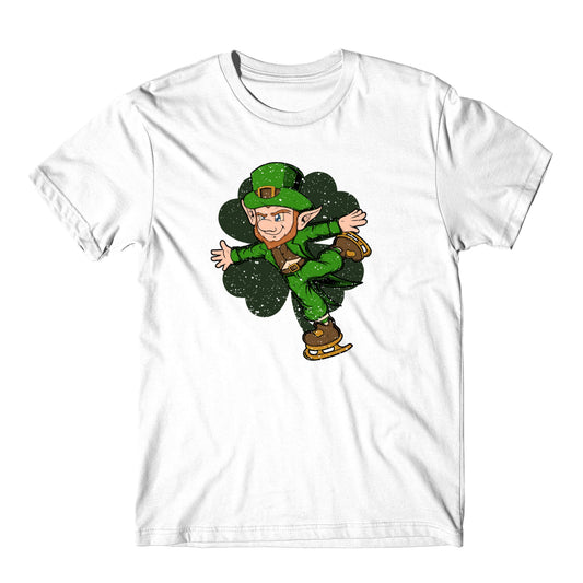 Figure Skater Leprechaun St. Patrick's Day Figure Skating T-Shirt