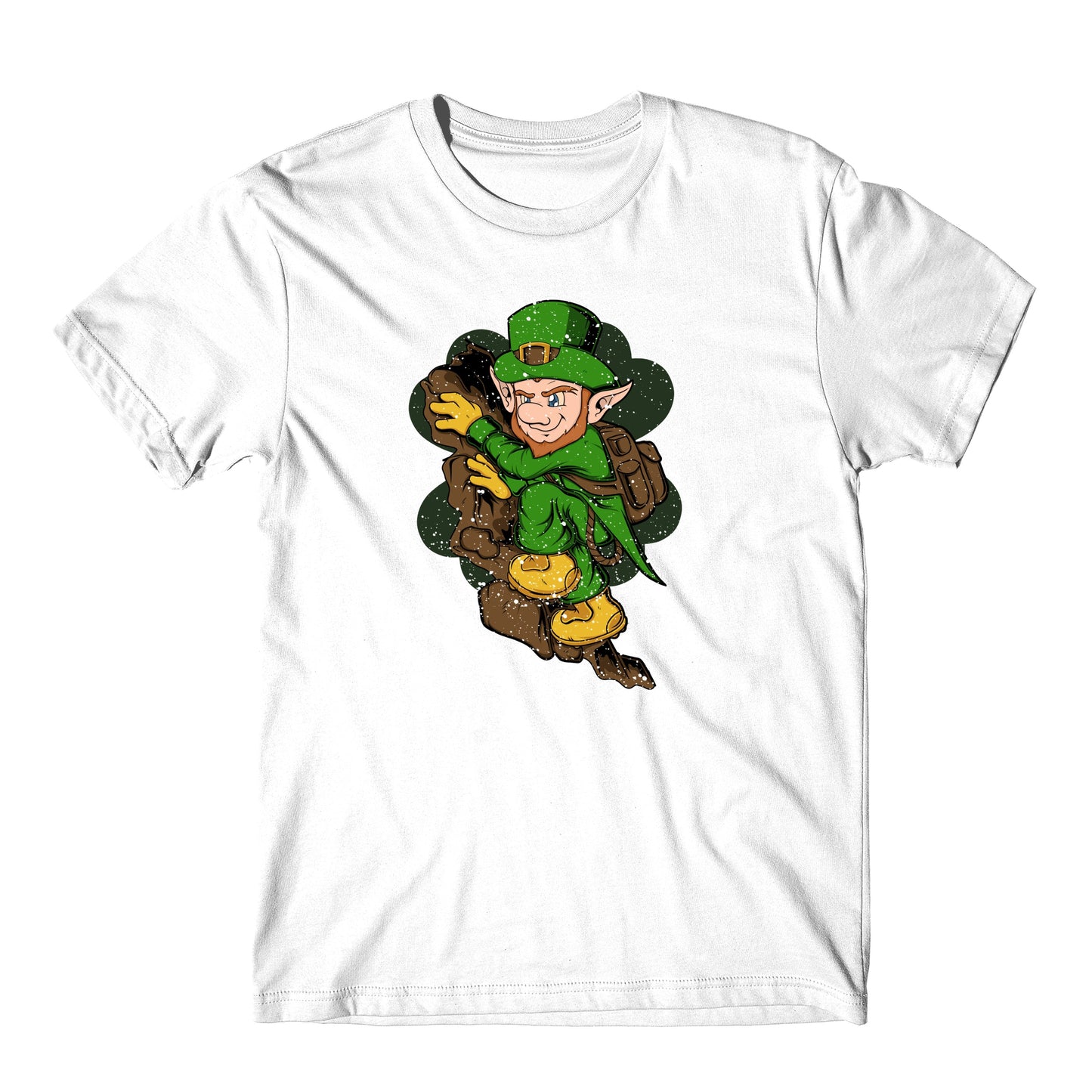 Rock Climber Leprechaun St. Patrick's Day Rock Climbing T-Shirt