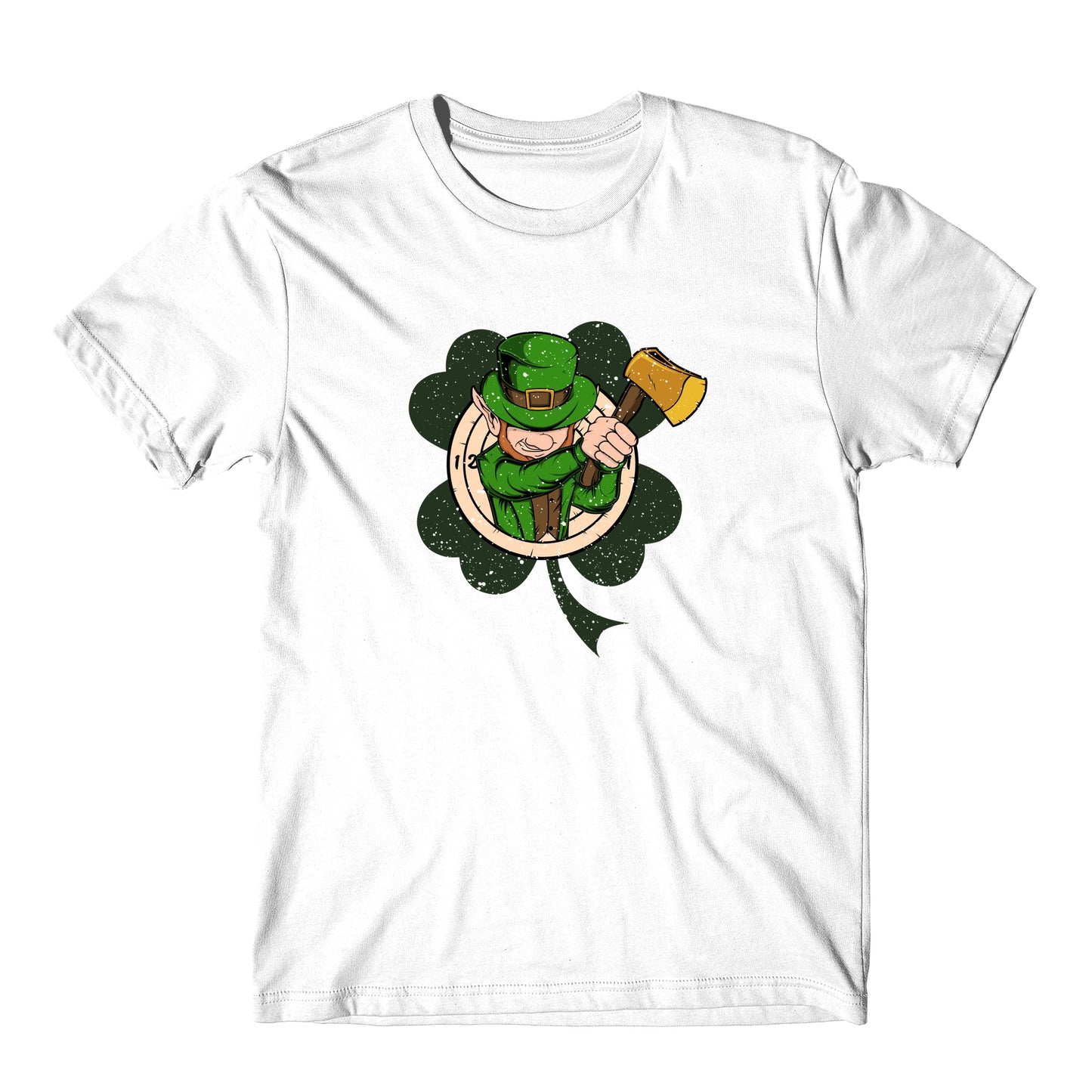 Ax Thrower Leprechaun St. Patrick's Day Ax Throwing T-Shirt