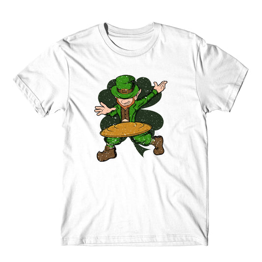 Disc Golfer Leprechaun St. Patrick's Day Disc Golf T-Shirt