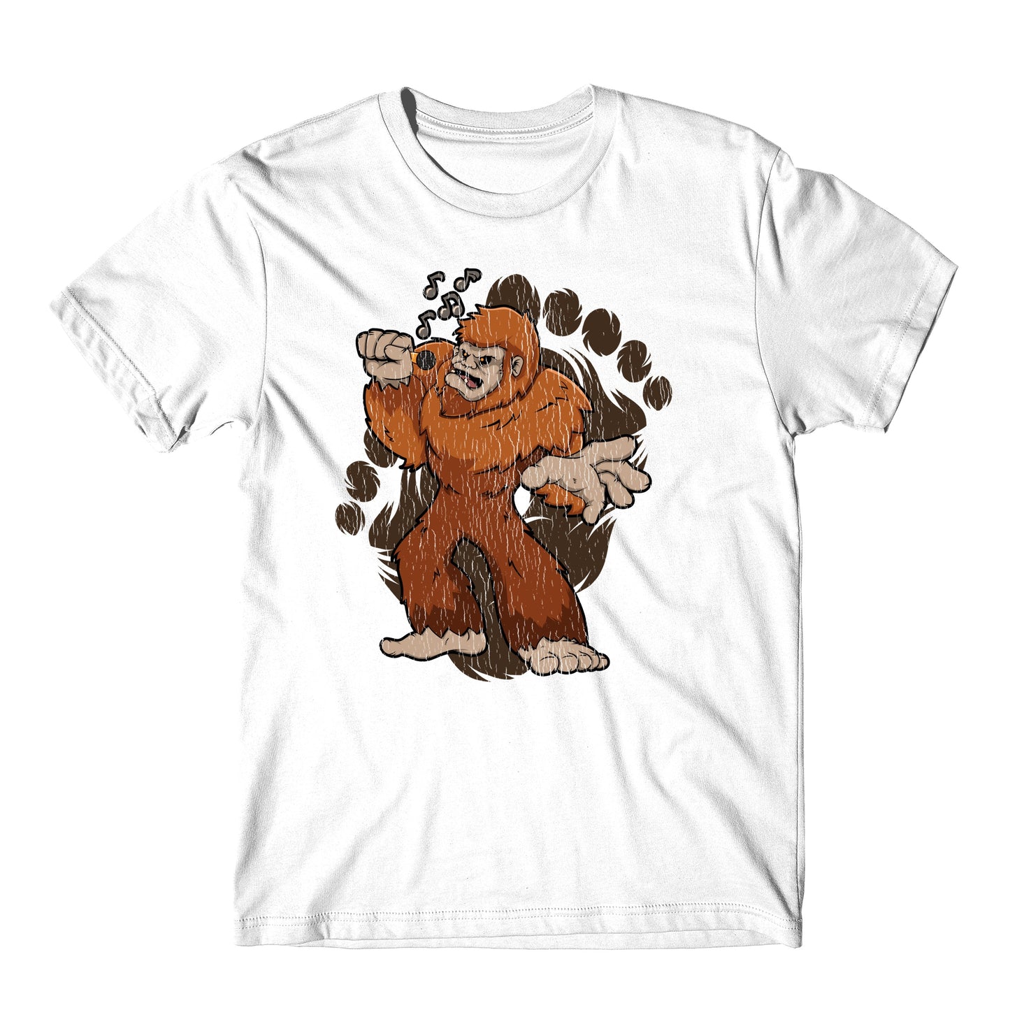 Bigfoot Karaoke Shirt - Sasquatch Singing T-Shirt
