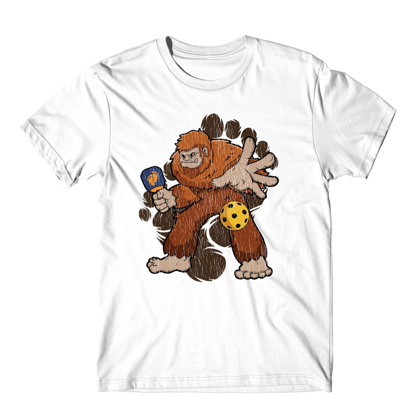 Bigfoot Pickleball Shirt - Sasquatch Playing Pickleball T-Shirt