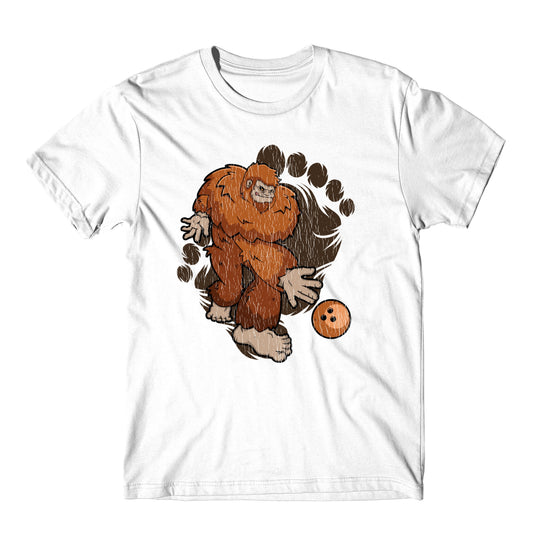 Bigfoot Bowling Shirt - Sasquatch Bowling T-Shirt