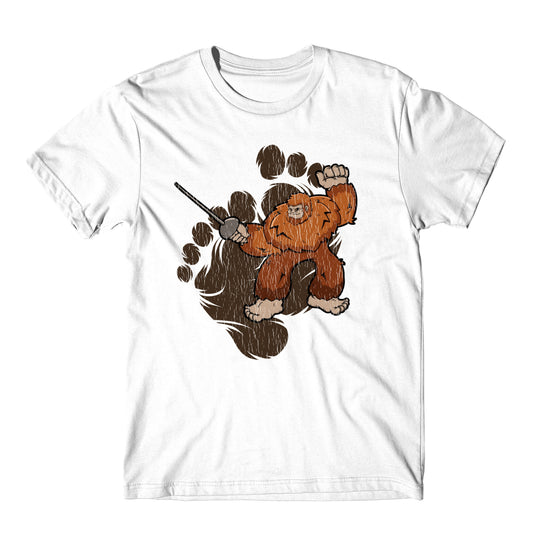 Bigfoot Fencing Shirt - Sasquatch Fencing T-Shirt