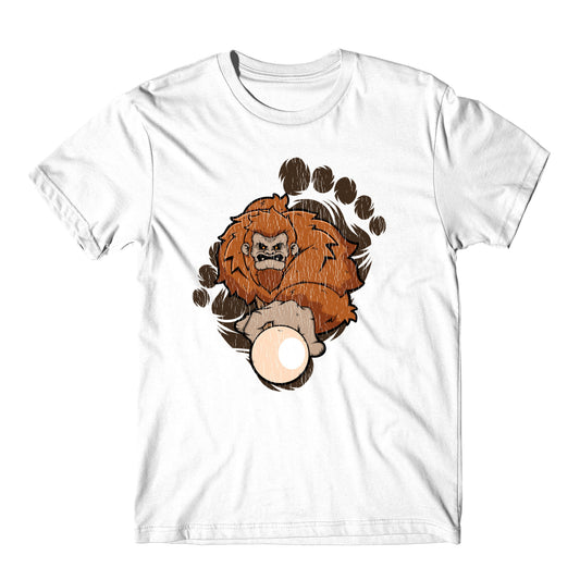 Bigfoot Billiards Shirt - Sasquatch Playing Pool T-Shirt