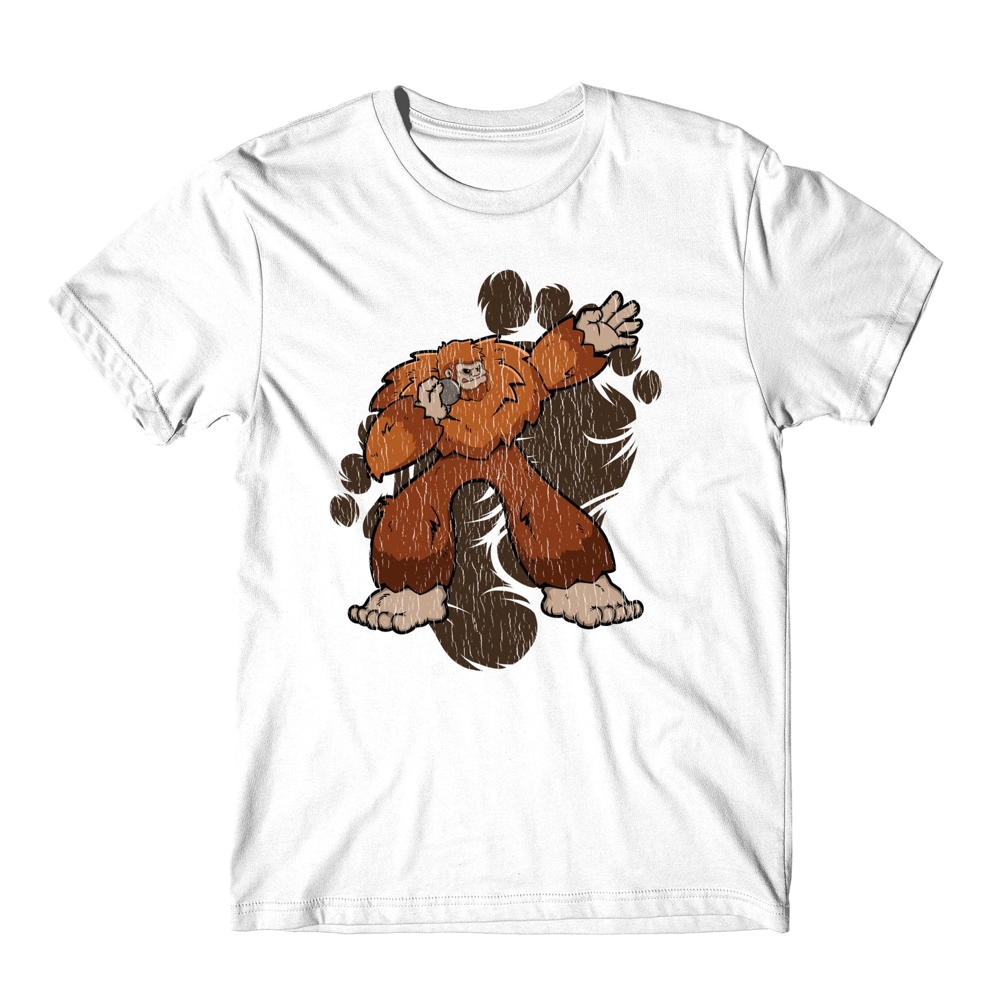 Bigfoot Shot Put Shirt - Sasquatch Shot Putting T-Shirt