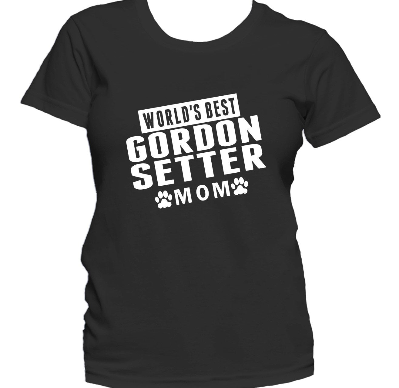 Gordon Setter Mom Shirt - World's Best Gordon Setter Mom Women's T-Shirt