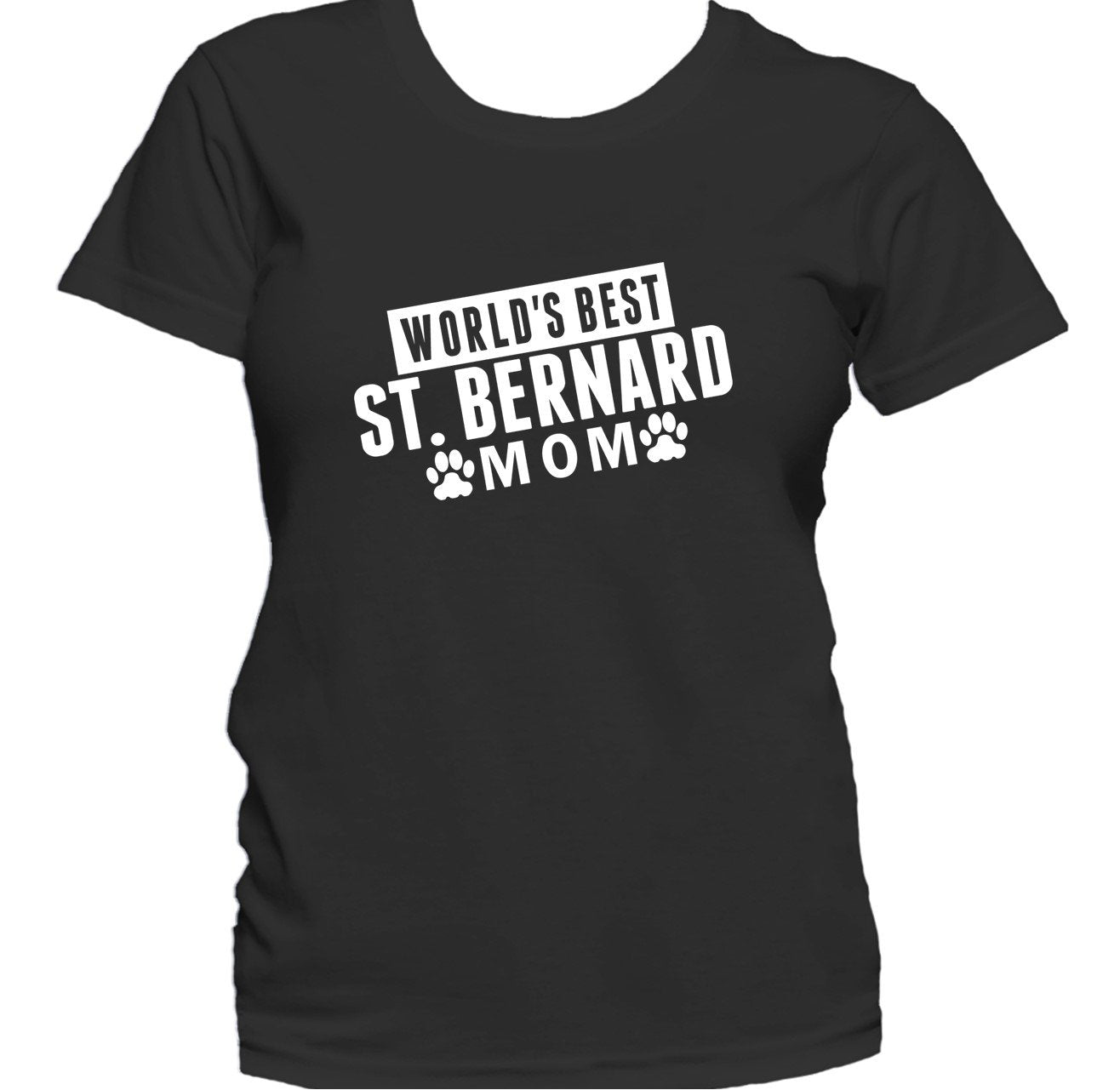 St. Bernard Mom Shirt - World's Best St. Bernard Mom Women's T-Shirt