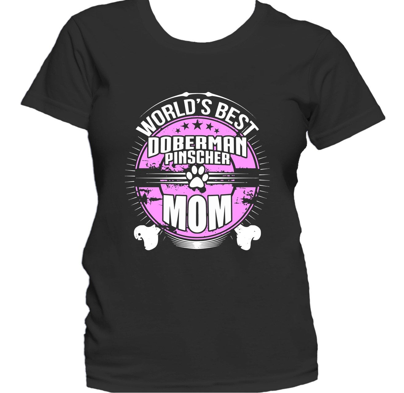 World's Best Doberman Pinscher Mom Dog Owner T-Shirt