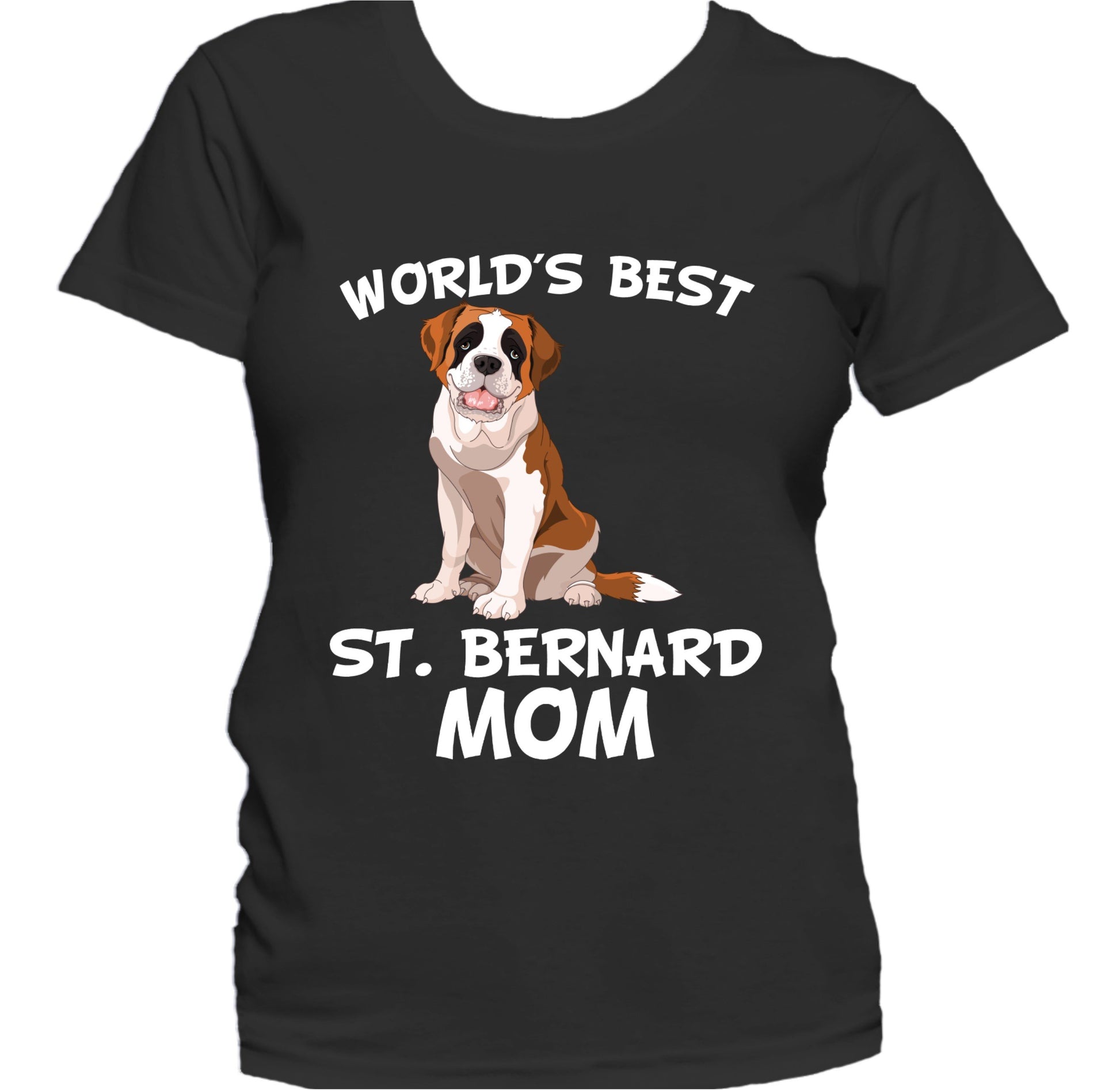 World's Best St. Bernard Mom Dog Owner Women's T-Shirt