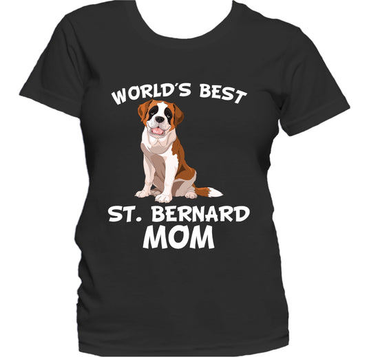 World's Best St. Bernard Mom Dog Owner Women's T-Shirt
