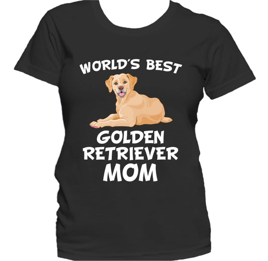 World's Best Golden Retriever Mom Dog Owner Women's T-Shirt