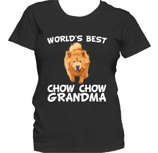 World's Best Chow Chow Grandma Dog Owner Women's T-Shirt