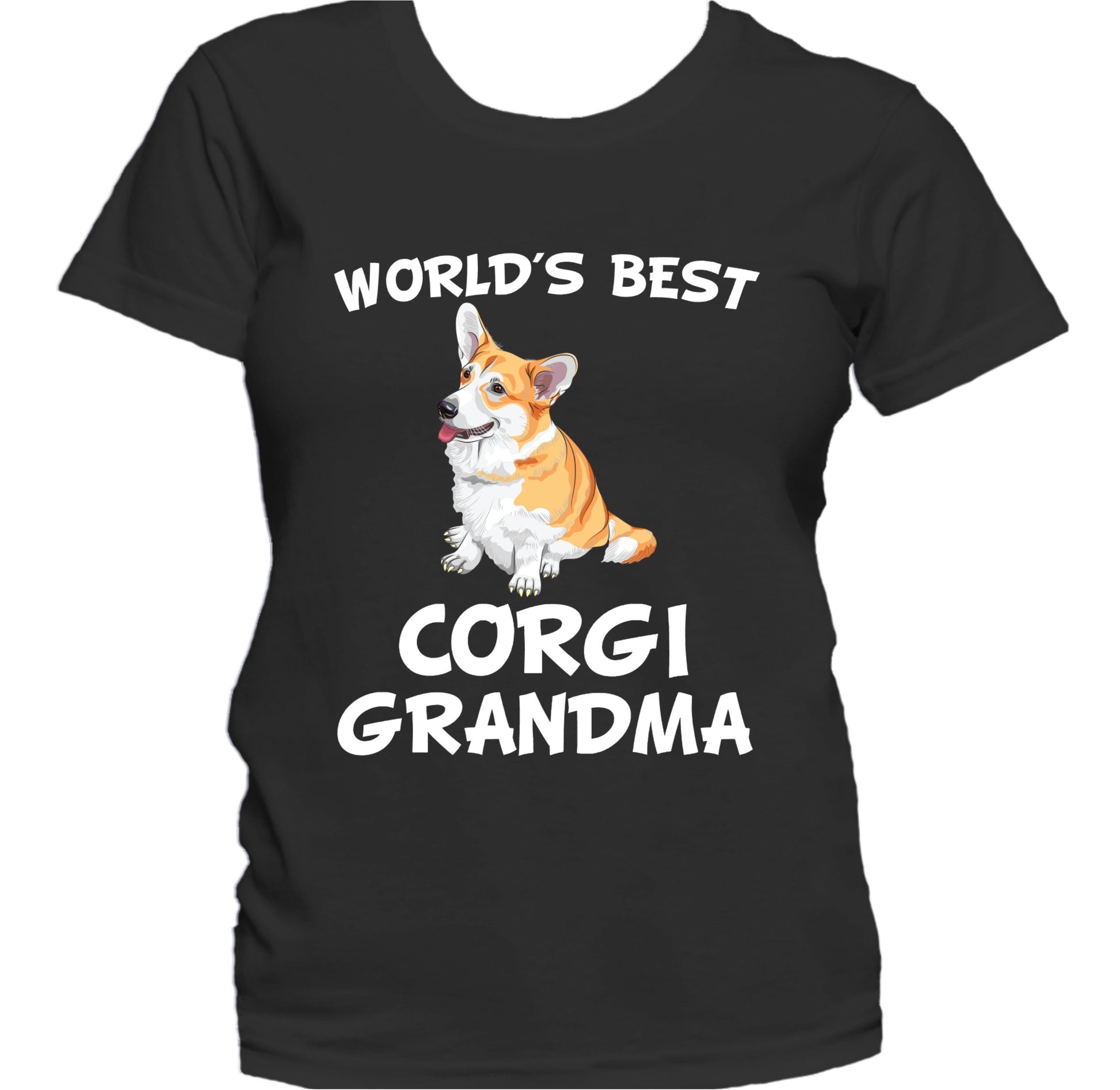 World's Best Corgi Grandma Dog Owner Women's T-Shirt