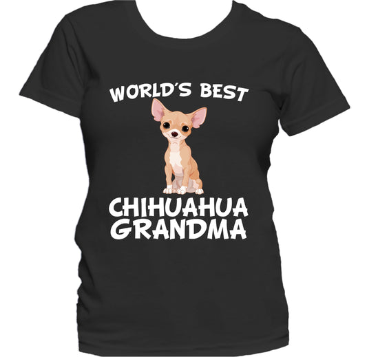 World's Best Chihuahua Grandma Dog Owner Women's T-Shirt
