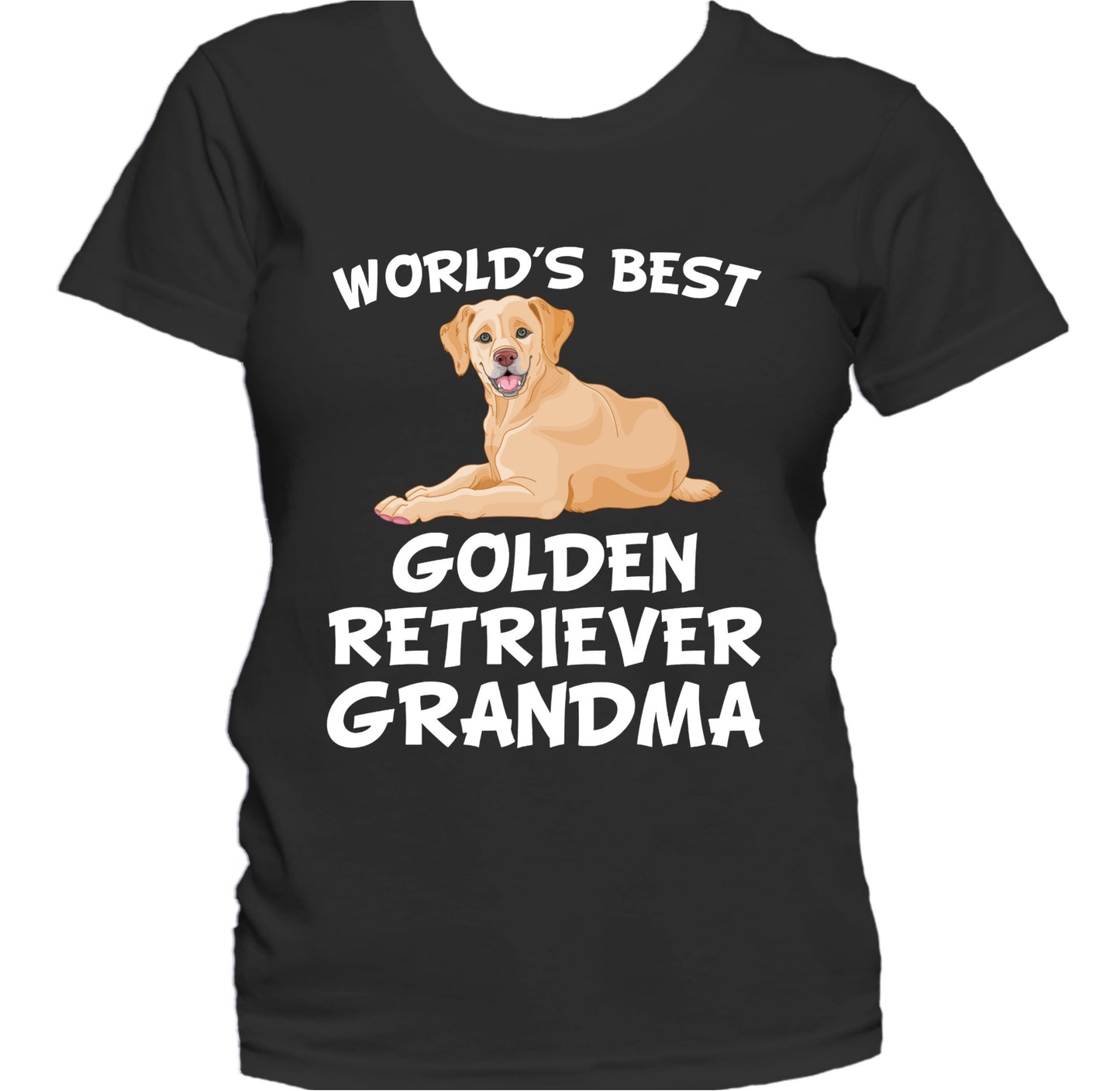 World's Best Golden Retriever Grandma Dog Owner Women's T-Shirt