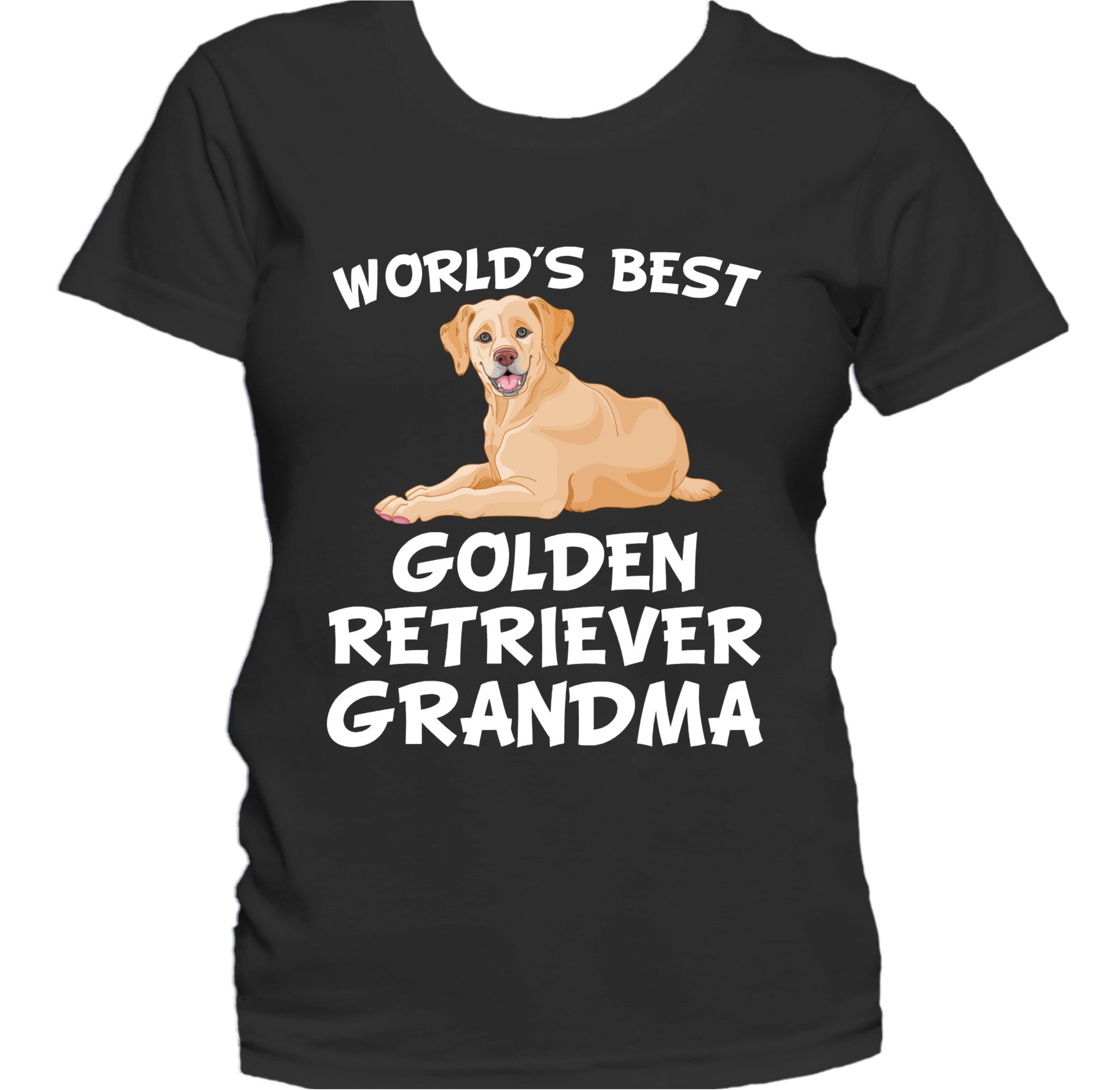 World's Best Golden Retriever Grandma Dog Owner Women's T-Shirt