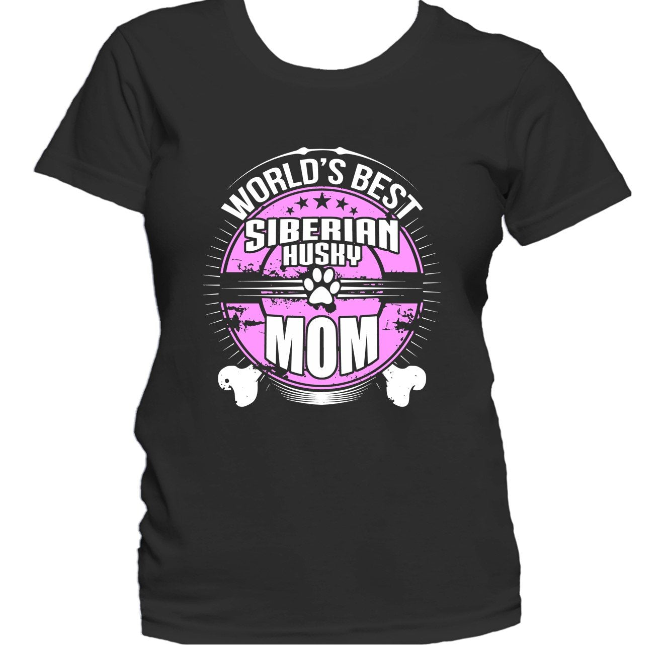 World's Best Siberian Husky Mom Dog Owner T-Shirt