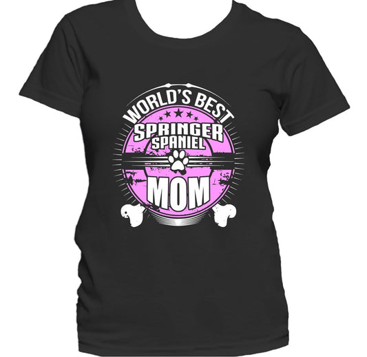 World's Best Springer Spaniel Mom Dog Owner T-Shirt