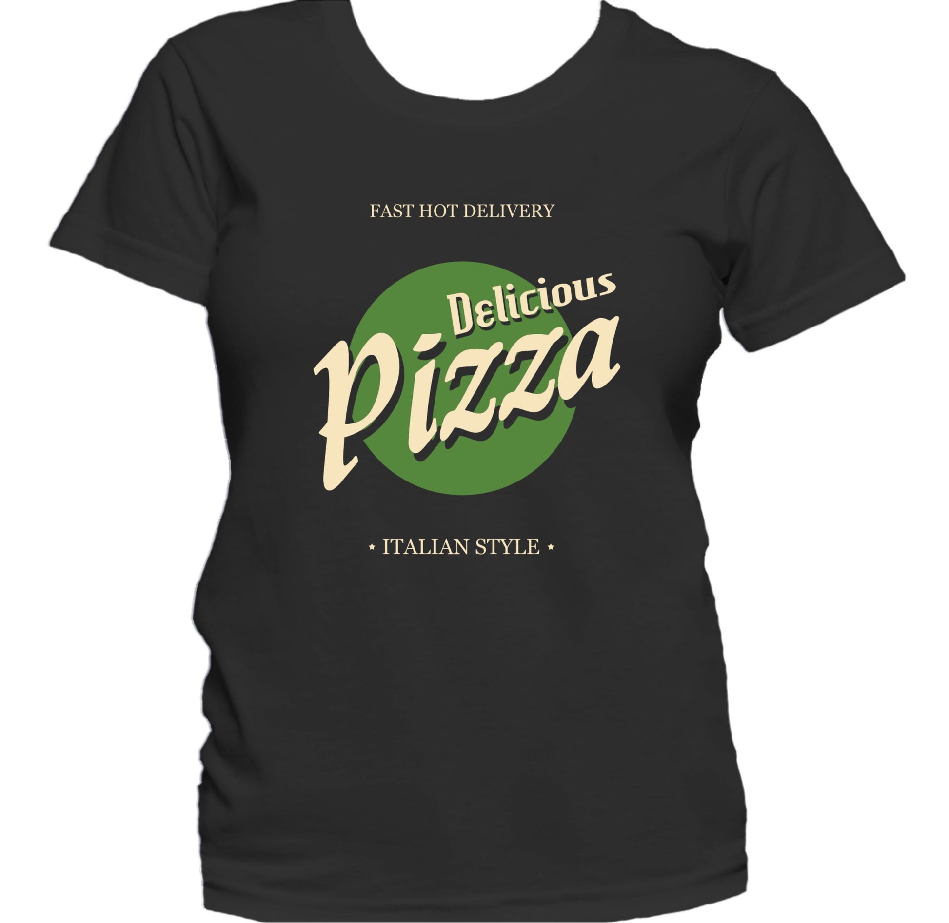 Delicious Pizza Vintage Pizza Delivery Boy Women's T-Shirt