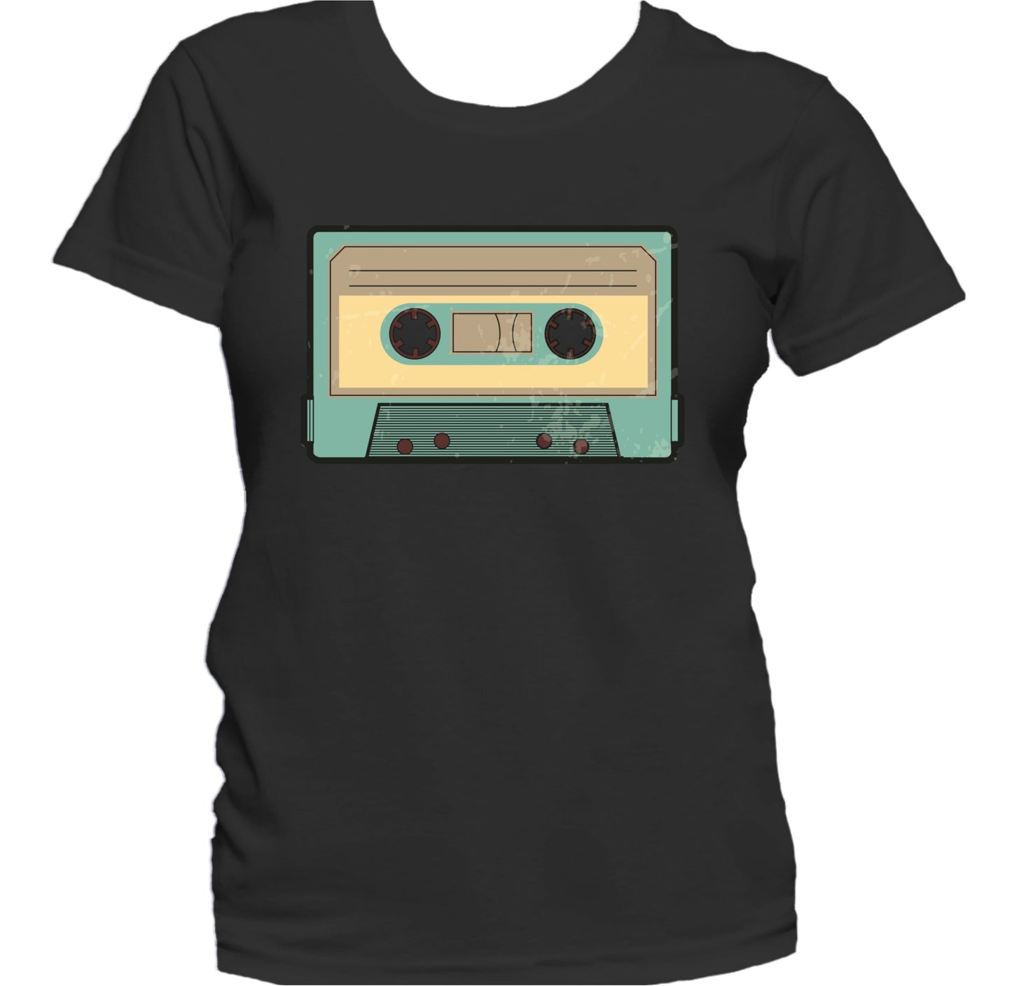 Vintage Cassette Tape Retro Music Women's T-Shirt